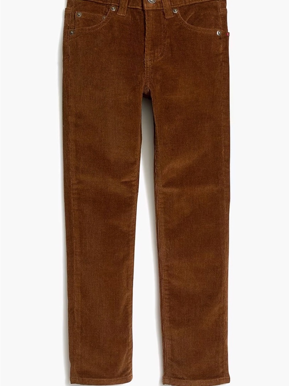 J. Crew Crewcuts Boys Corduroy Straight-Leg Pants in Brown